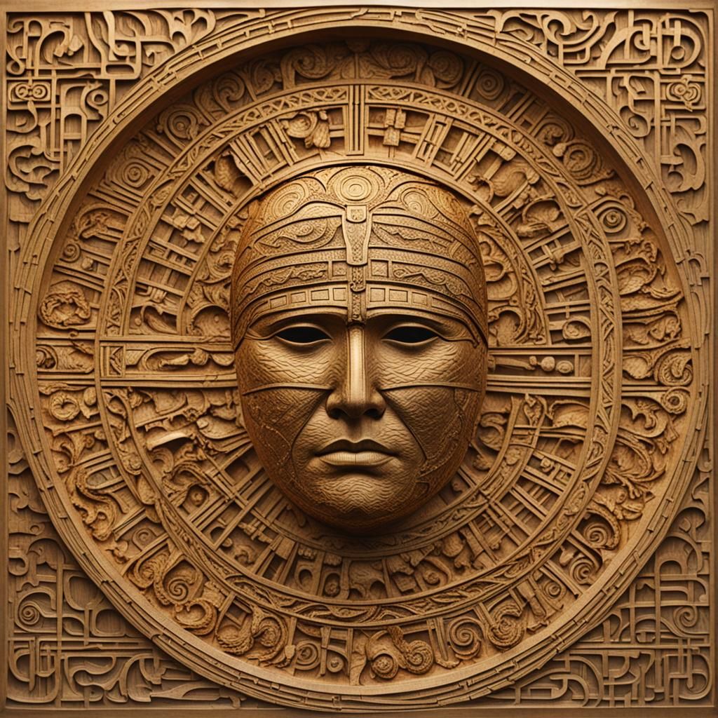 Magical Kikuyu Woman in Sutton Hoo Style