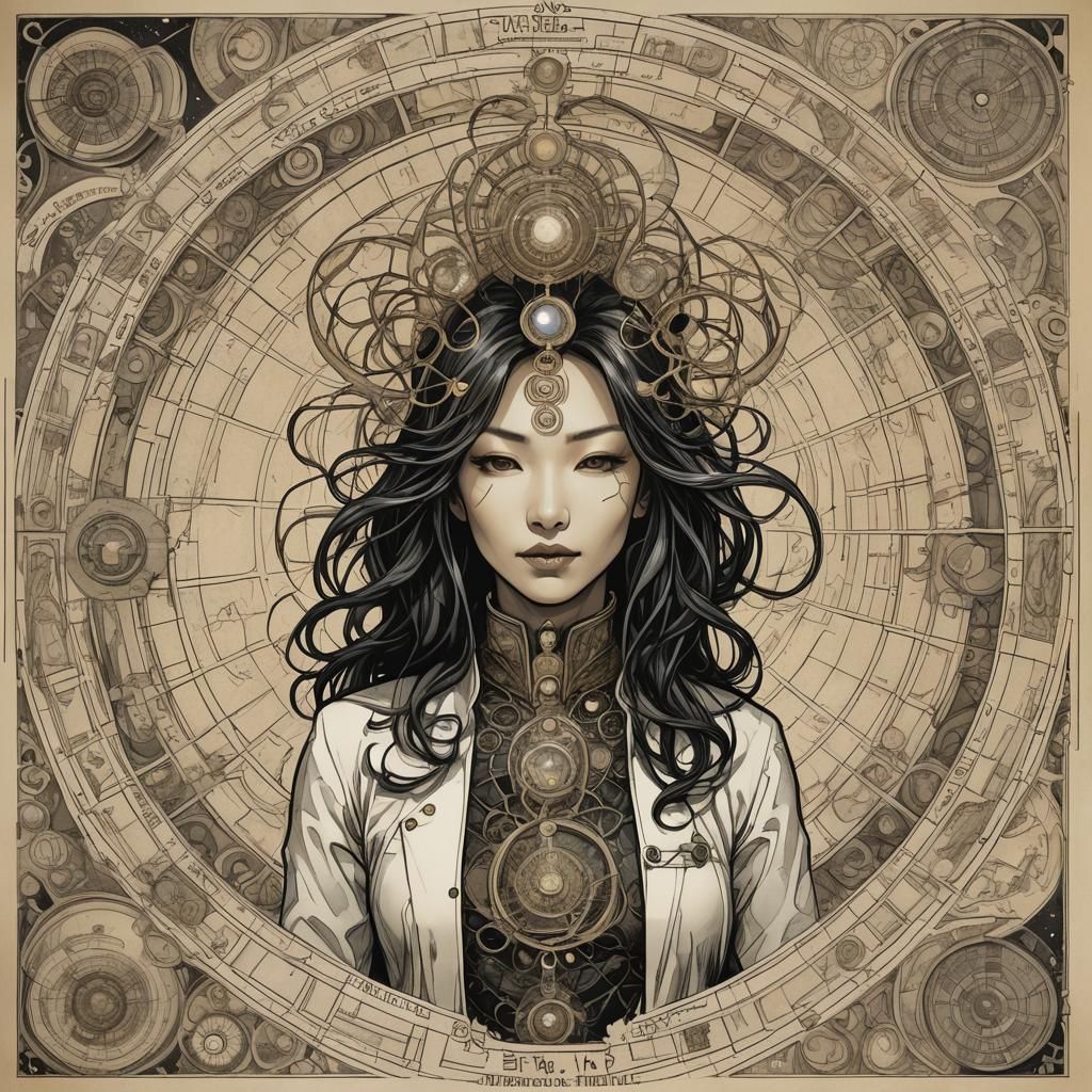 Cosmic Characters Await Rival in Calligraphic Multiverse