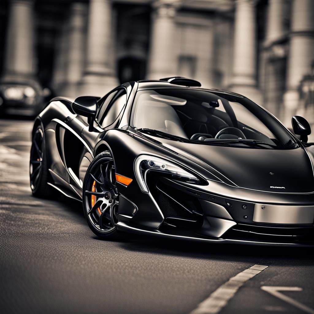 Hyperrealistic McLaren with Intricate Details in HDR