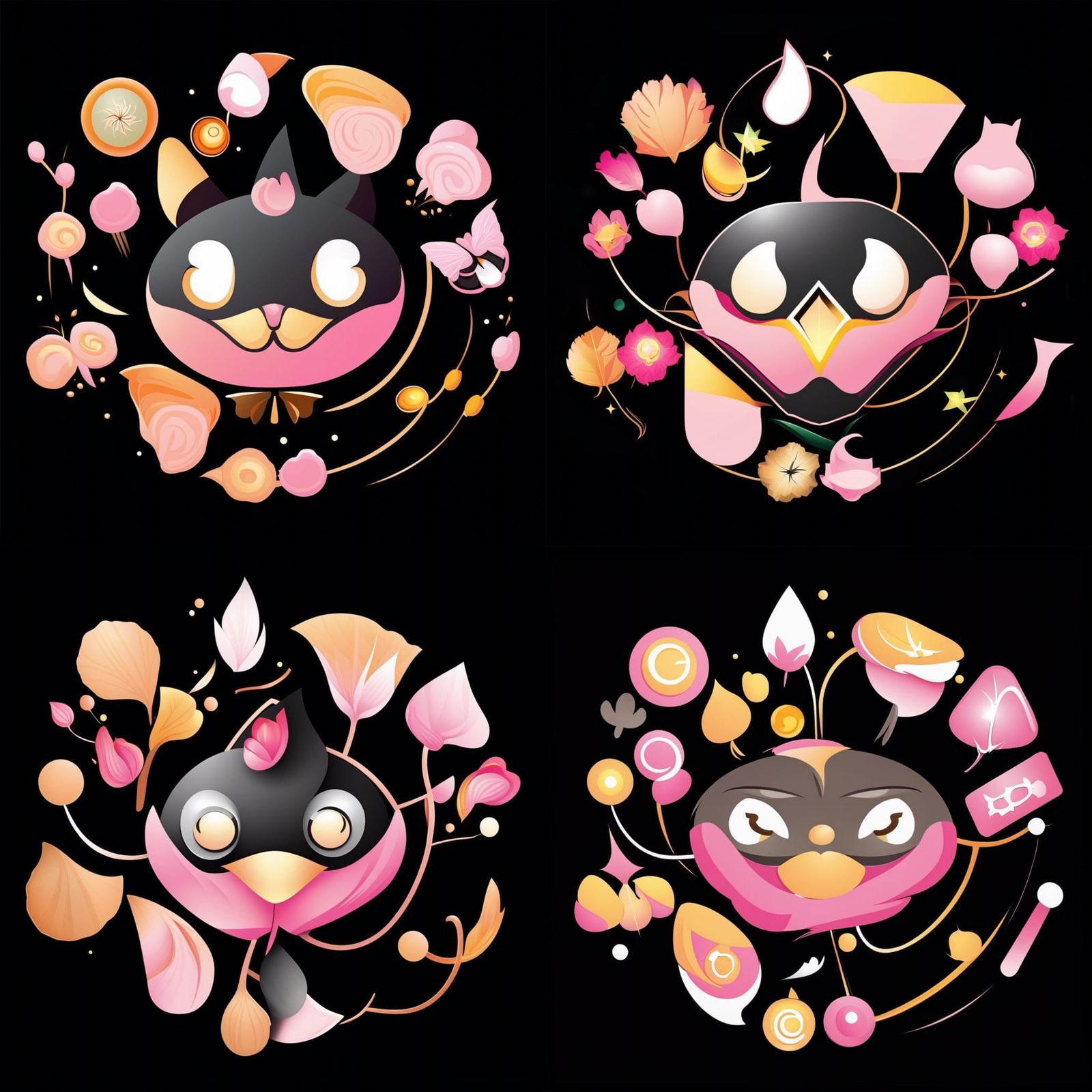 Simple AI Generated Logo Design