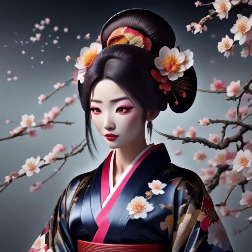 Black Pink Singing in Detailed Matte Painting