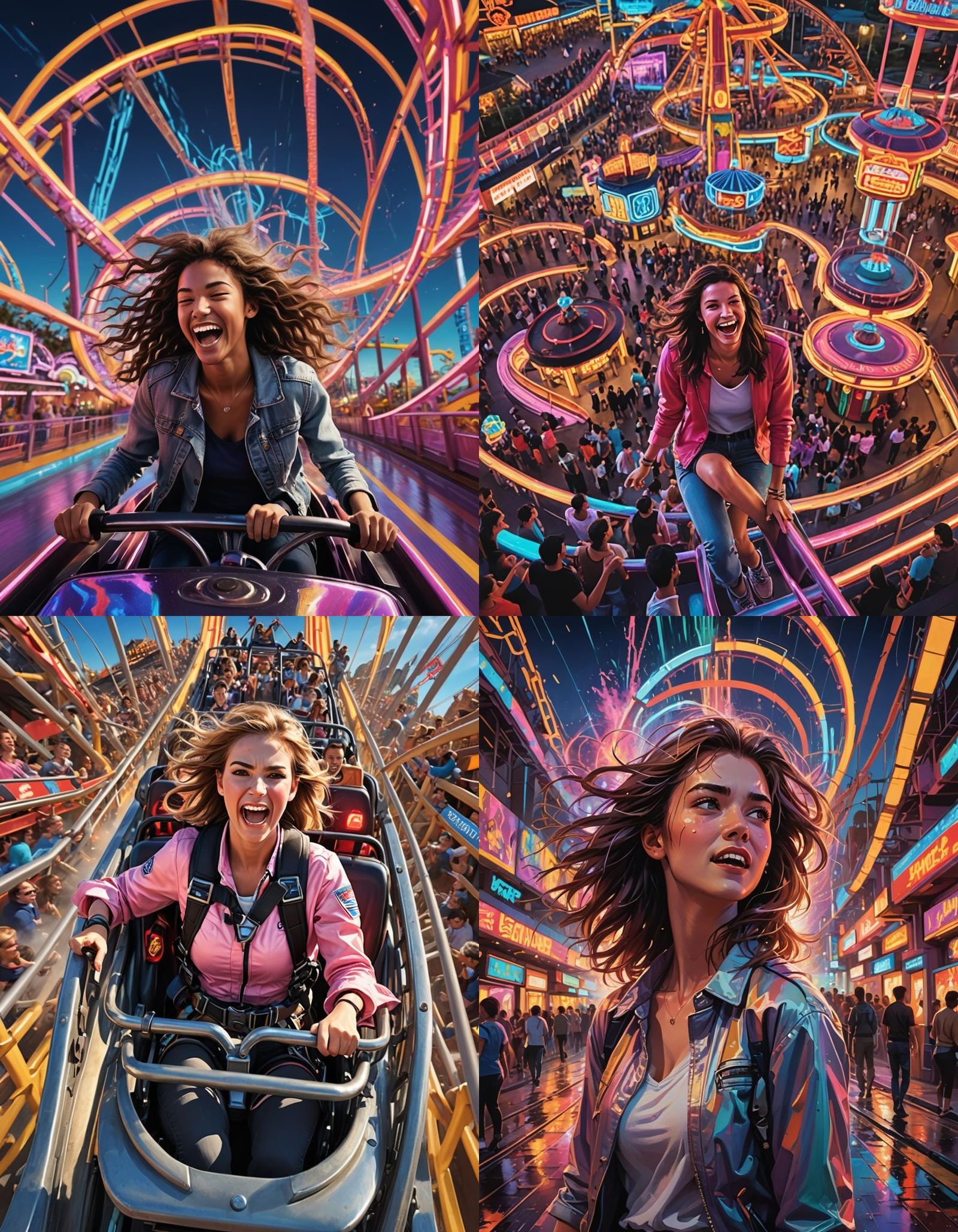 A thrilling world of adrenaline-pumping rides and imagine th...