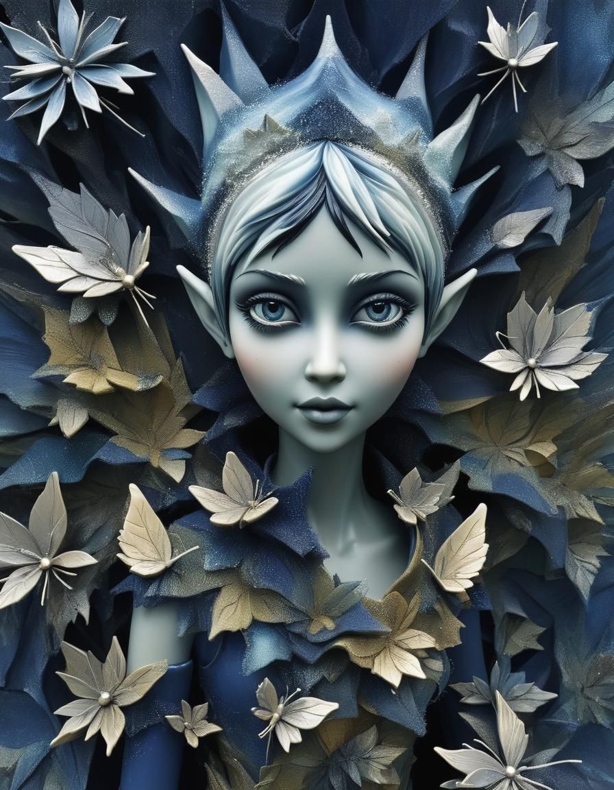 Frigid Pixie Woman in 3D