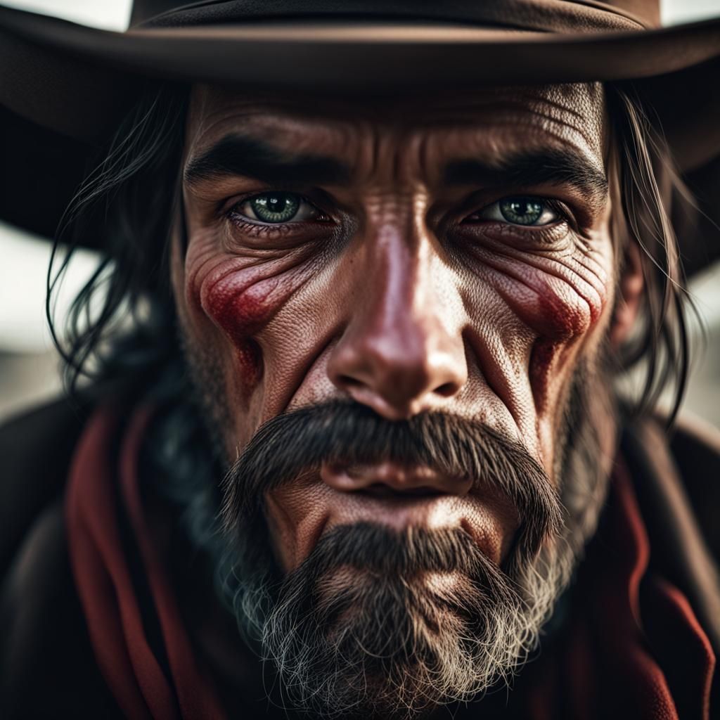 Red Dead Redemption Portrait in Ambient Light