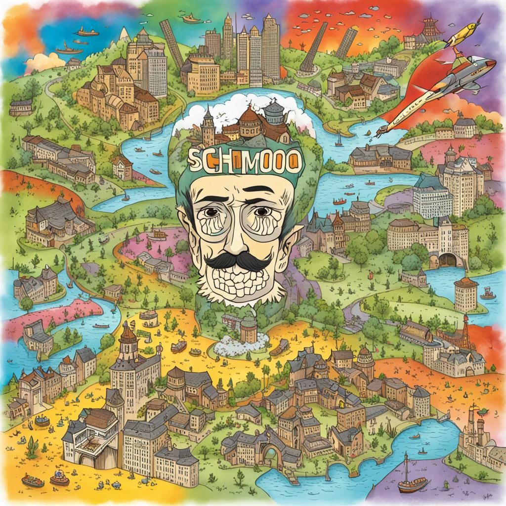 The Schmoo: A Cartoon Character Illustration