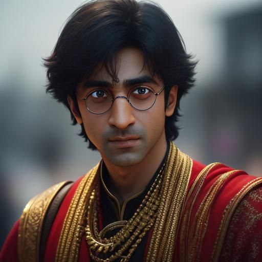 Bollywood Harry Potter Musical Screencap: Dynamic Action