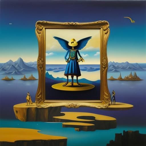Surreal Magic Mystery in Salvador Dali Style