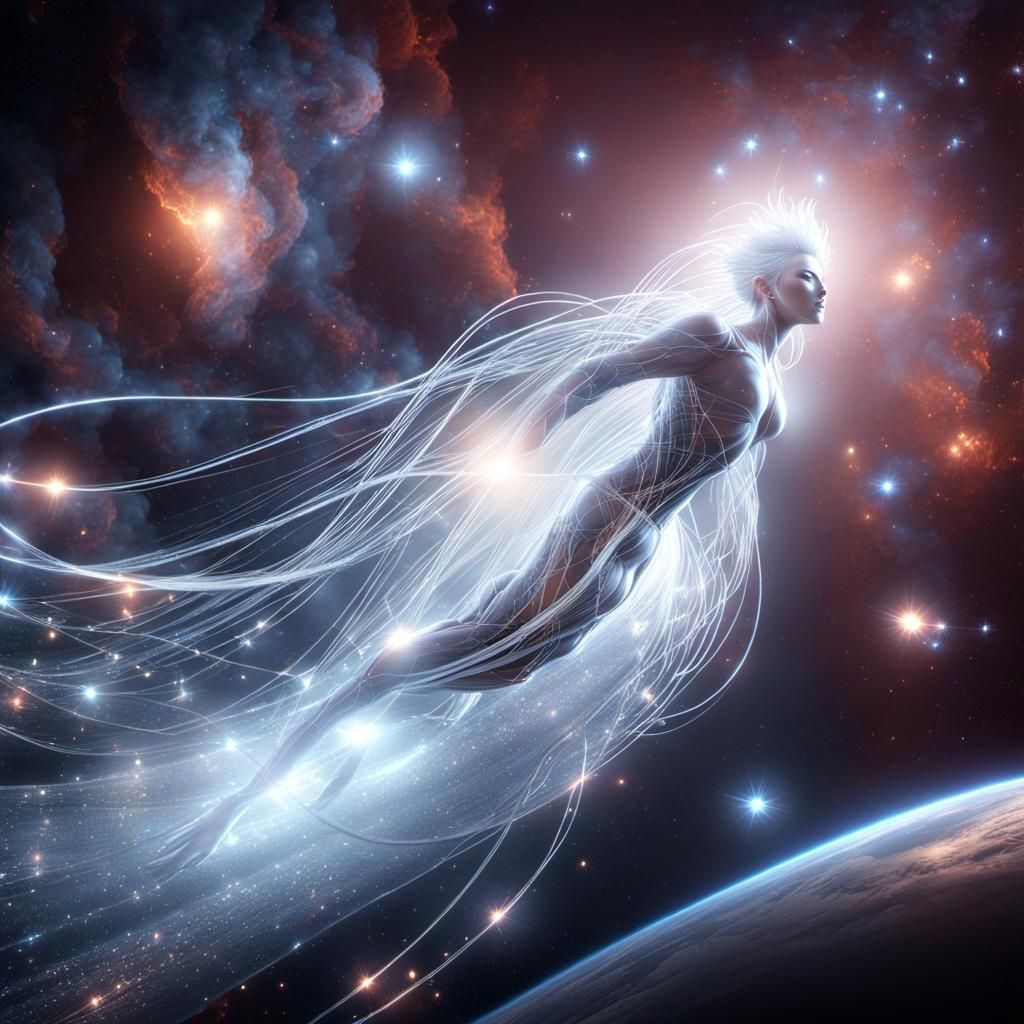 Cosmic Tether: The Astral Voyage