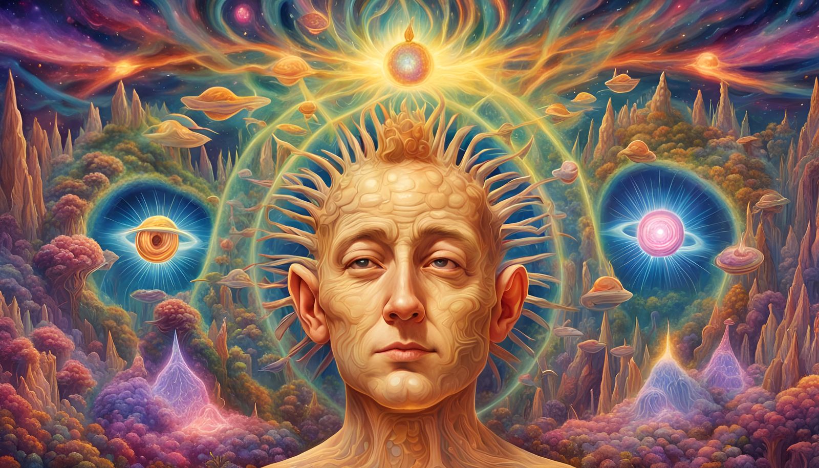 Pineal Gland in Dreamlike La La Land