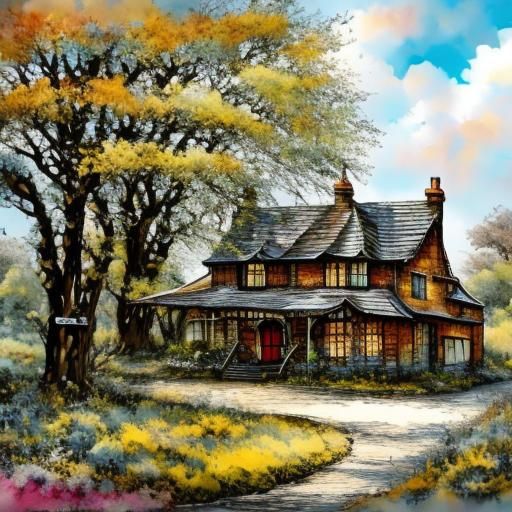 Spin Glow House by the Shore