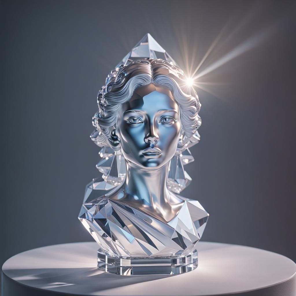 Radiance of Crystal Beauty