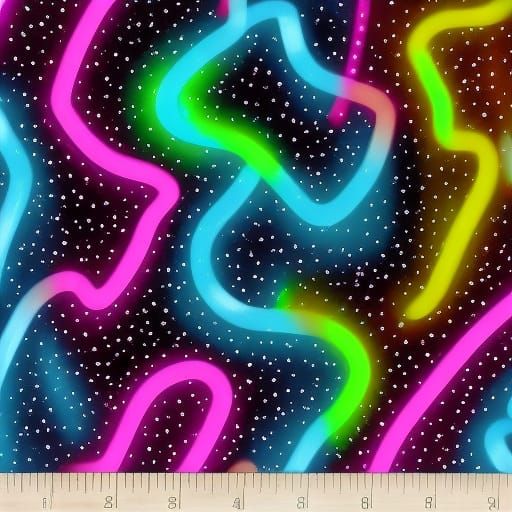 Synth-Wave Neon Ice Cycles with Diamond Accents