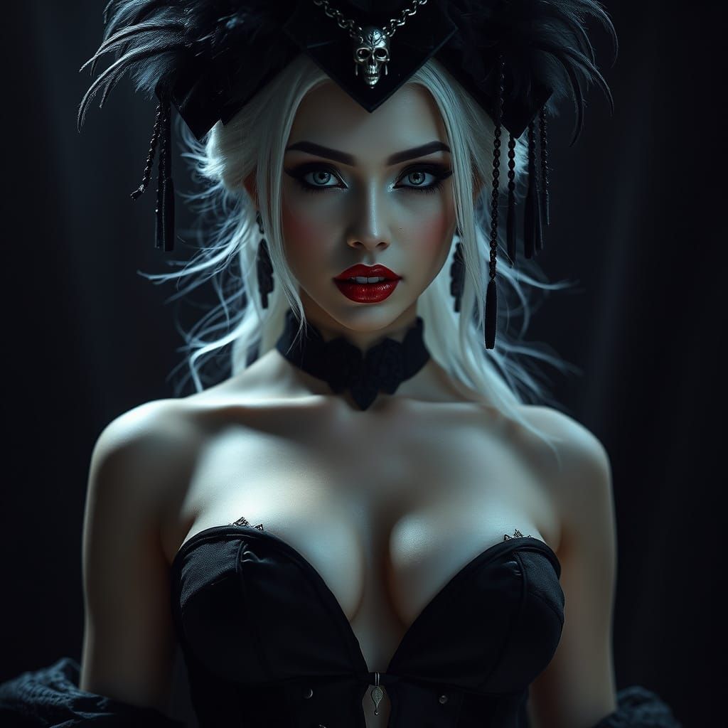Corset noir