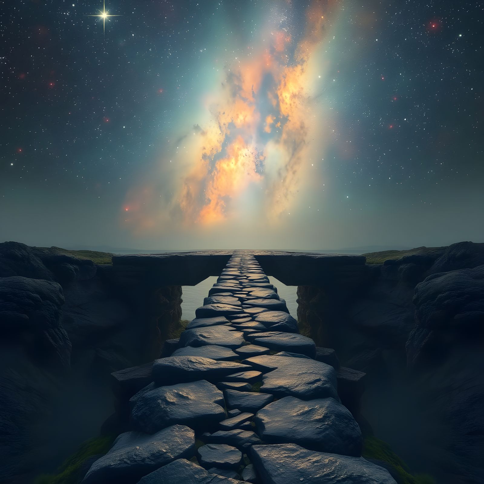 Ancient Cosmic Bridge Endures Eternity