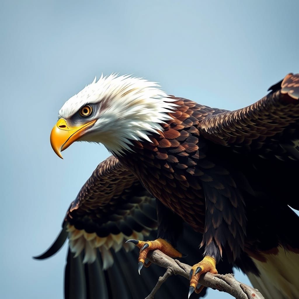 Eagles are the bane of our existence. They are giant evil bi...