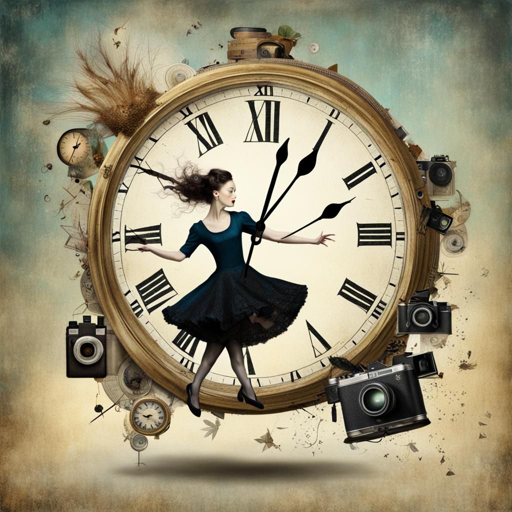 Surreal Clockwork Dance in 8k Resolution