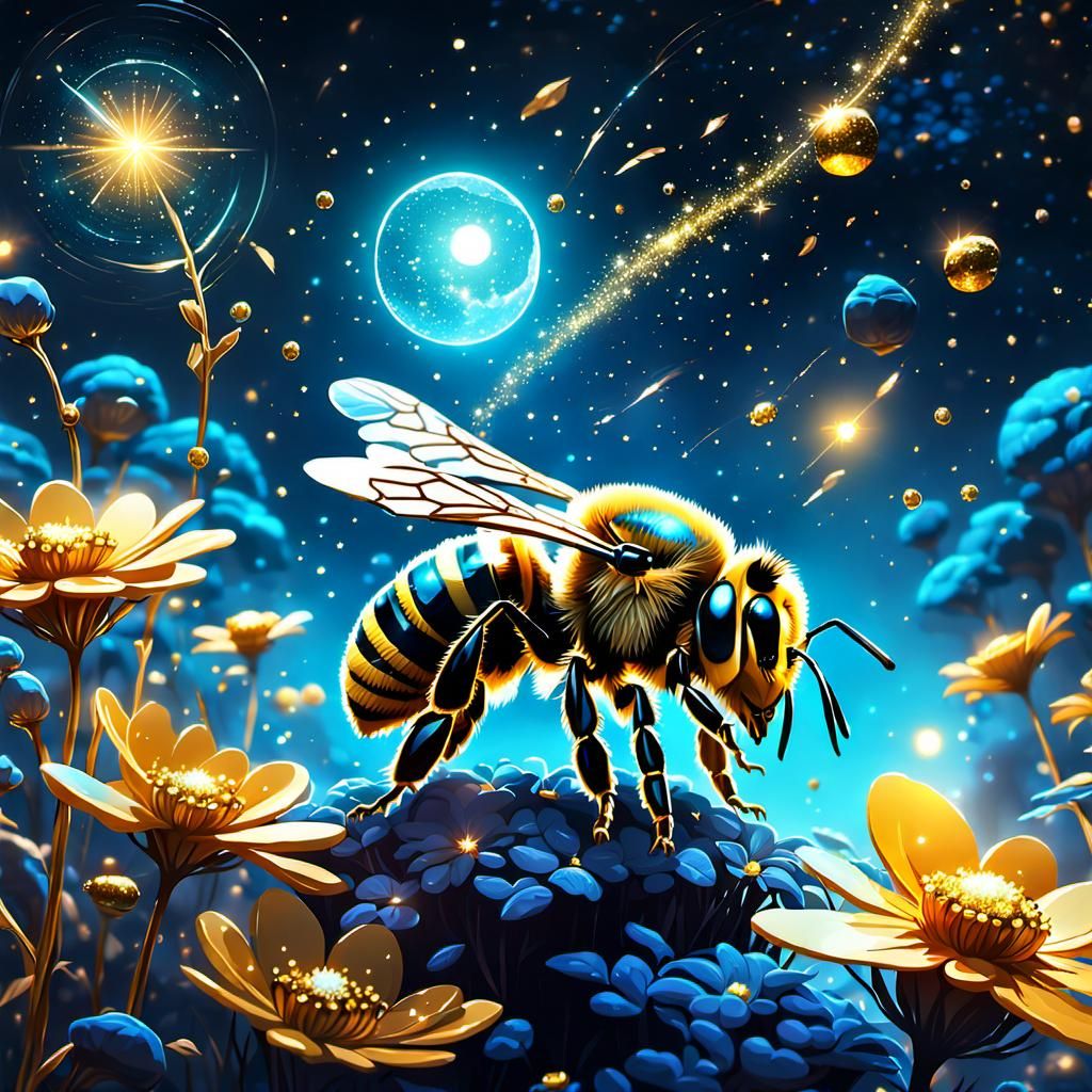 Cosmic Bee's Midnight Dream Odyssey