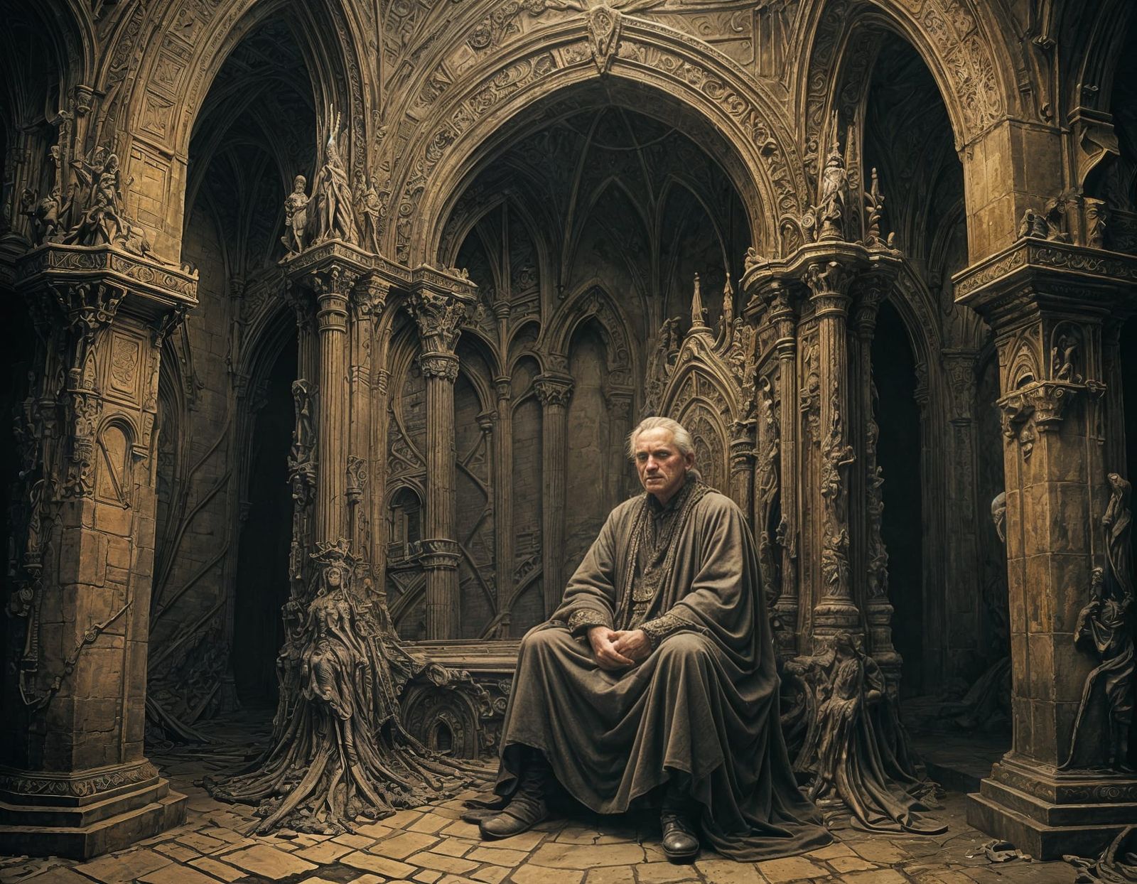 Surreal Portrait in Ultra-Detailed Cinematic Style