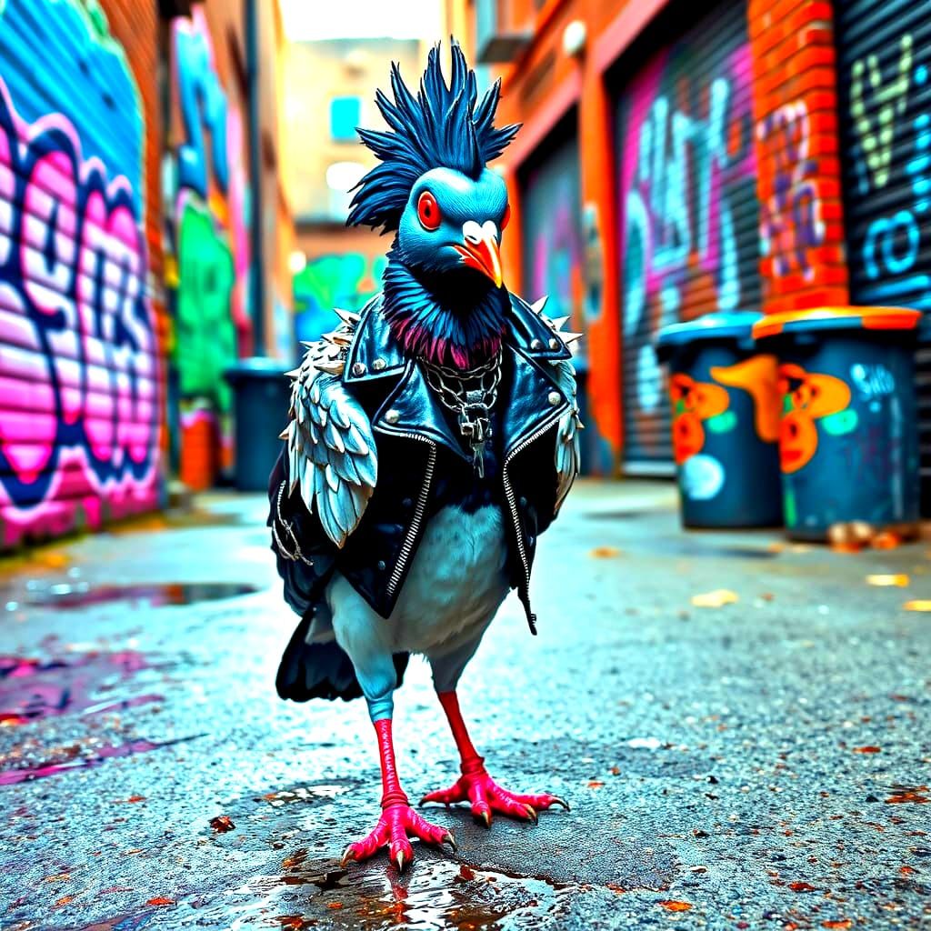 Punk Pigeon