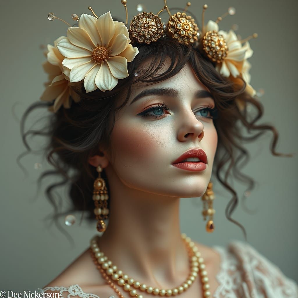 Dynamic Particulate Soul Plan in Photorealistic Style