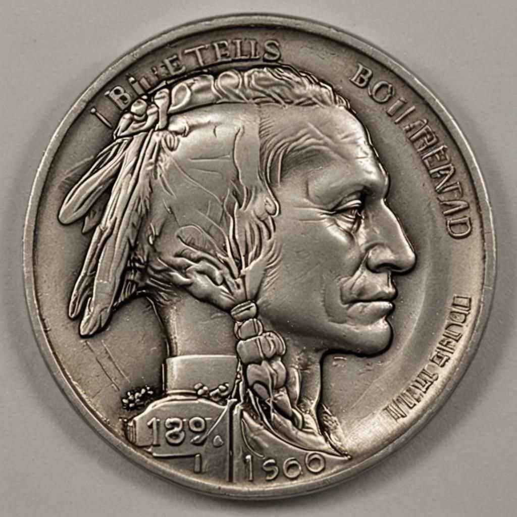 upside down buffalo nickel