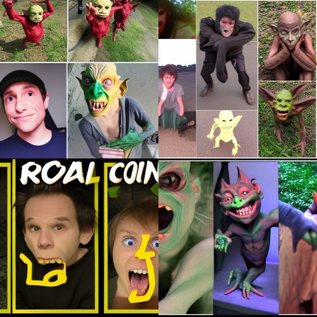 Four Alleged Goblin Sightings on Camera