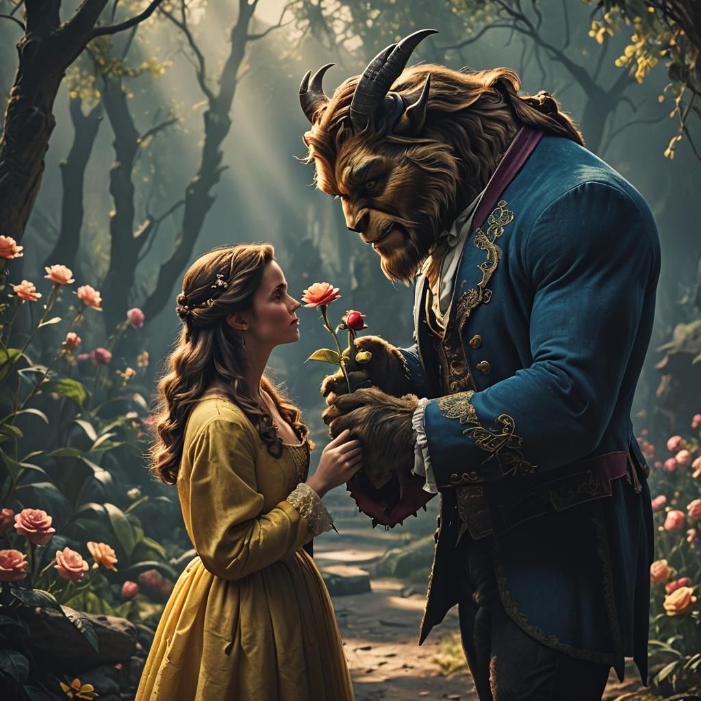 Beauty and Beast: Cinematic Flower Presentation