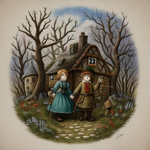 Hansel and Gretel AI Interpretation