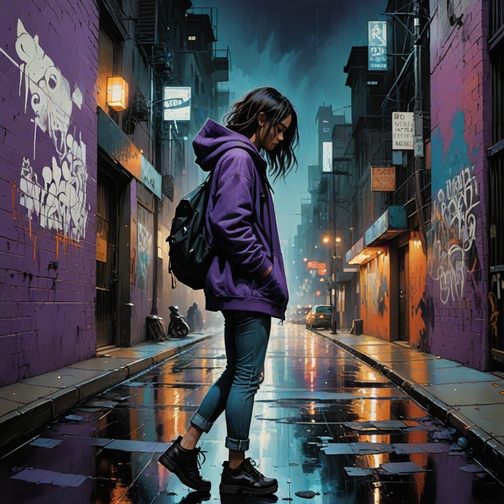 Energetic Graffiti Artist Illuminates City Nightscapes in Vi...