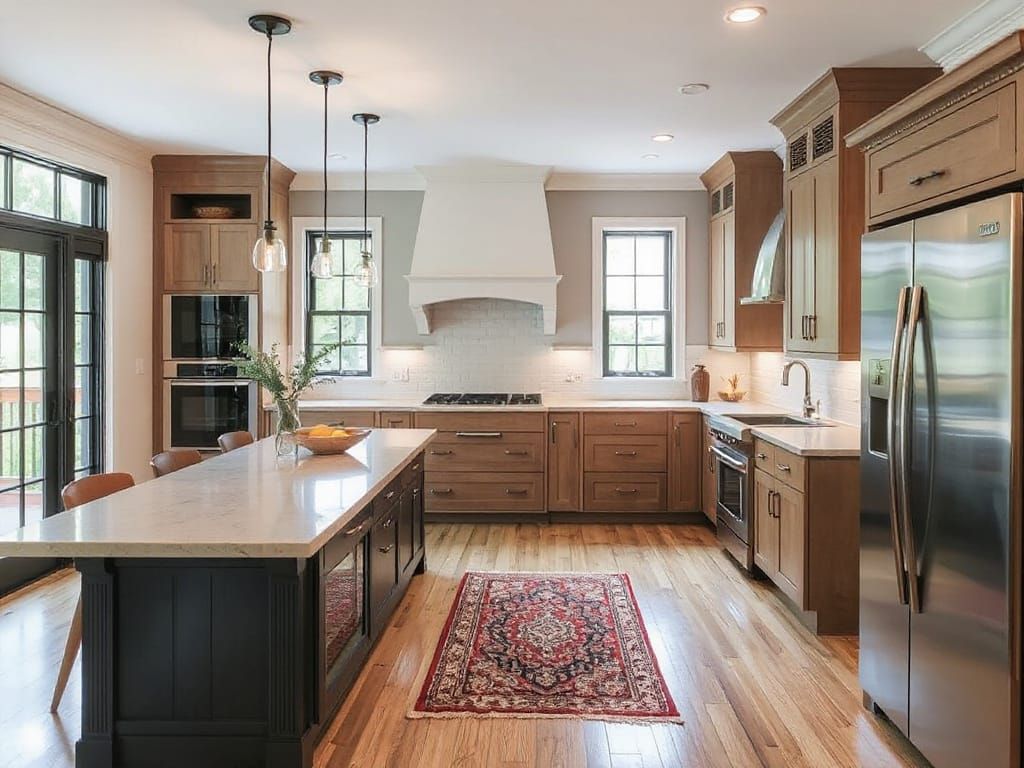 Rustic Kitchen Island Revamp