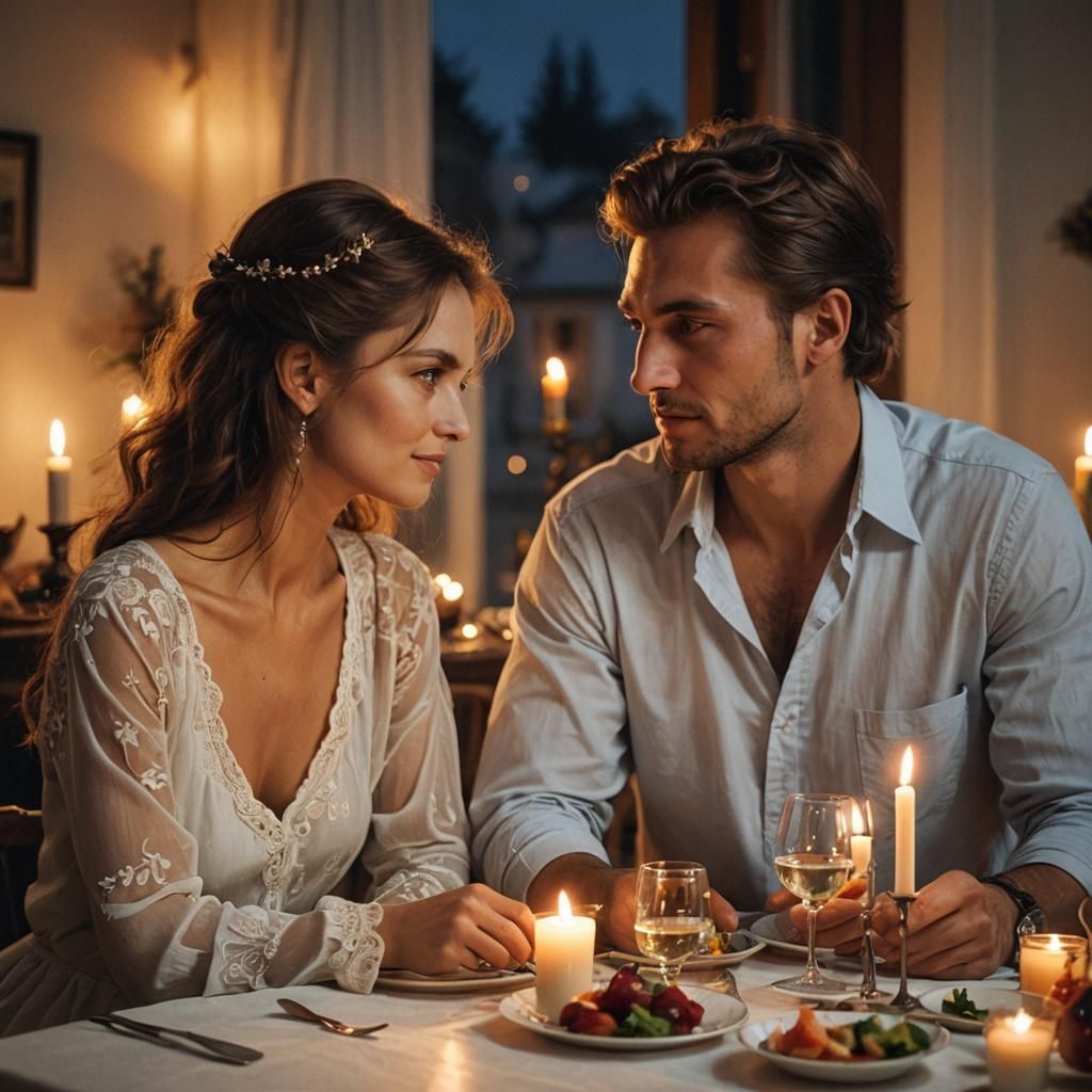 Romantic Candlelit Dinner in Kvasha Style