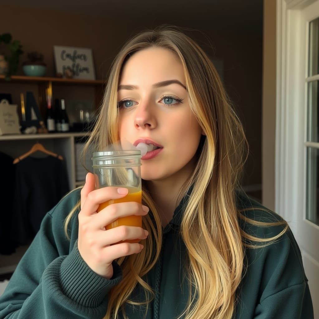 Becky Accidentally Smokes Turmeric