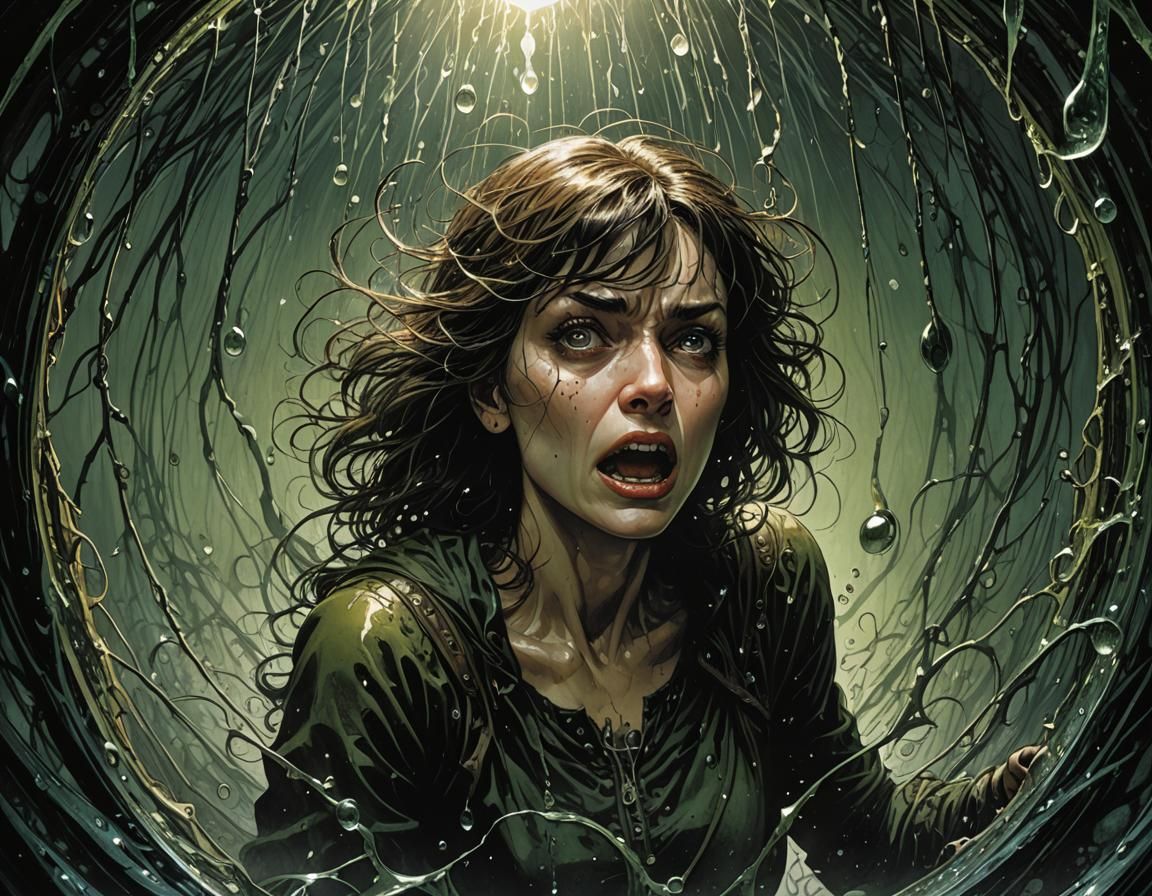 Trapped: Comic Book Chaos in a Dew Drop