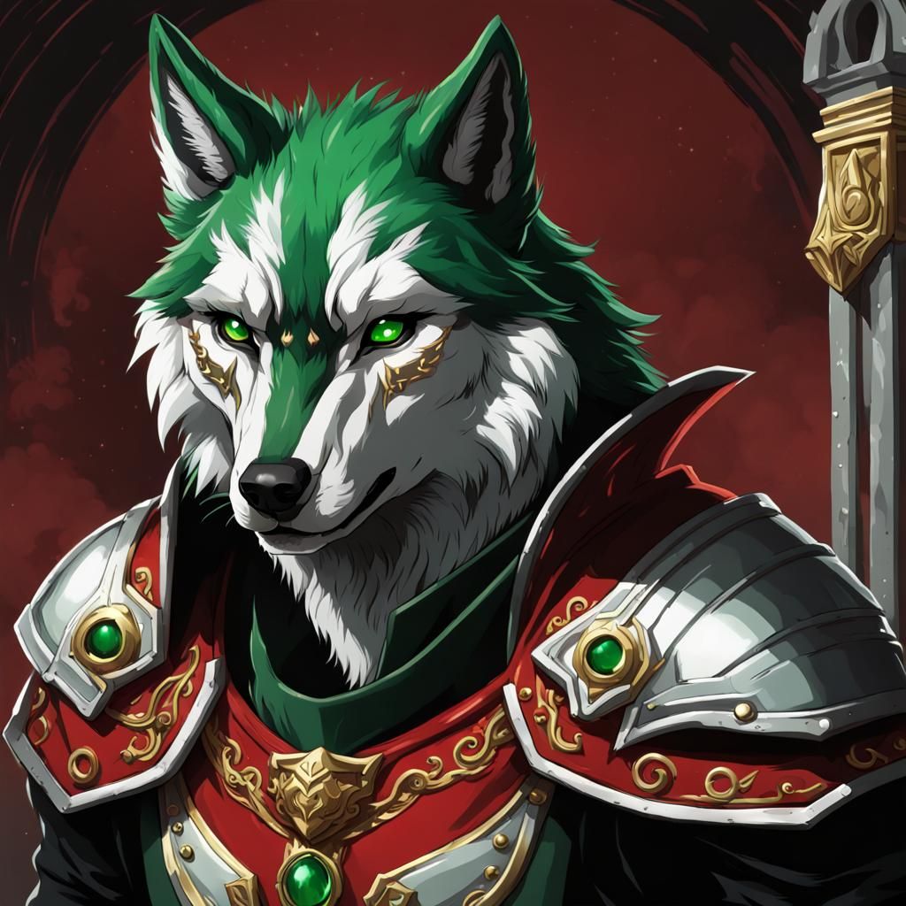 Wolf warrior of the dark empire