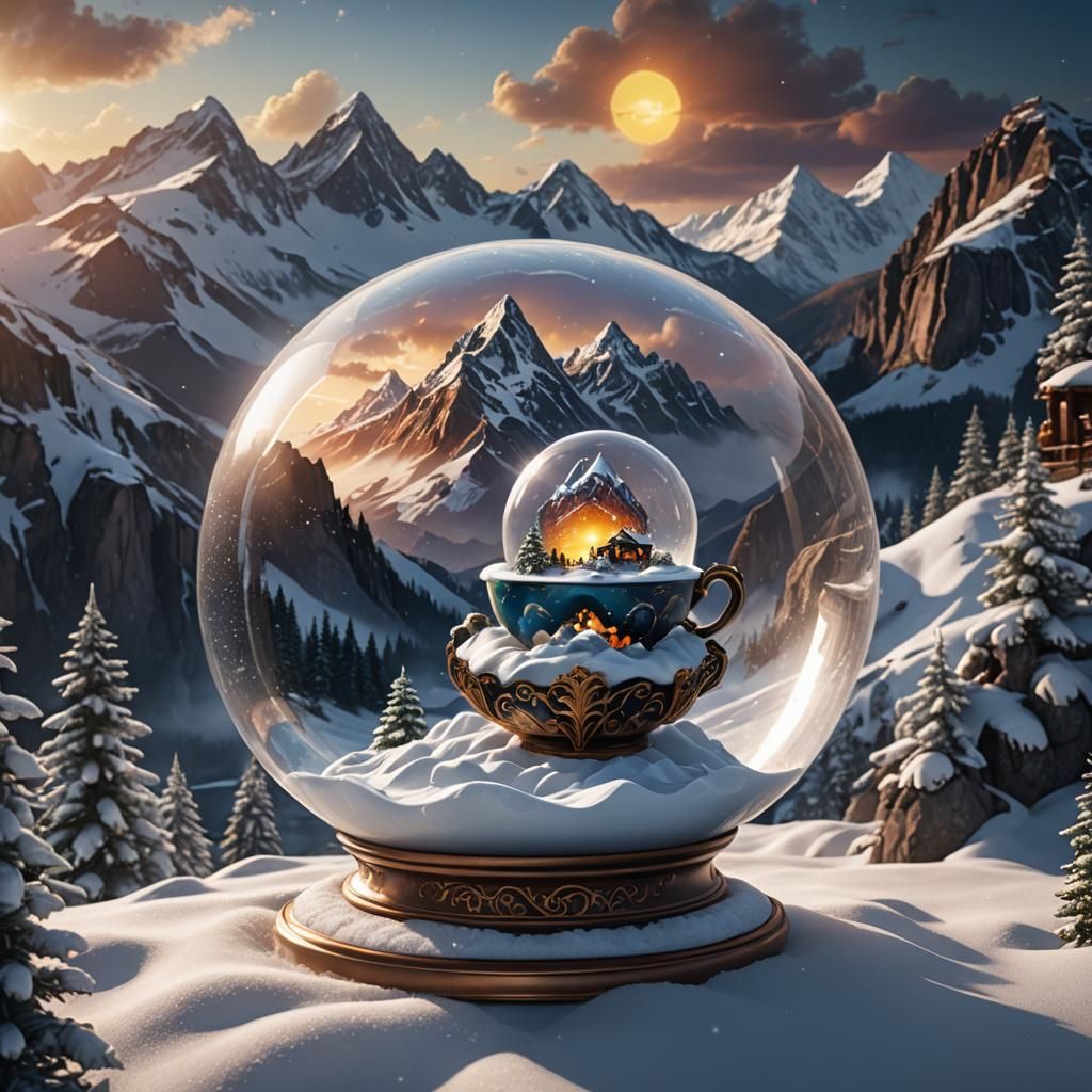 Storm in a Teacup Fantasy Concept Art