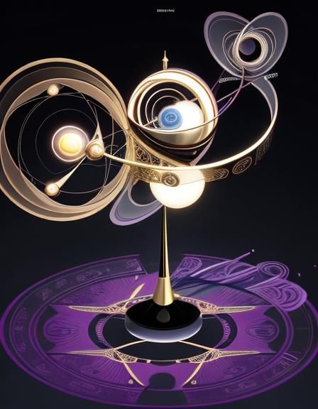 Orbital Dynamics in Vibrant Colors