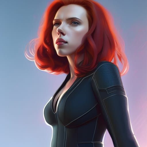 Scarlett Johansson as The Black Widow