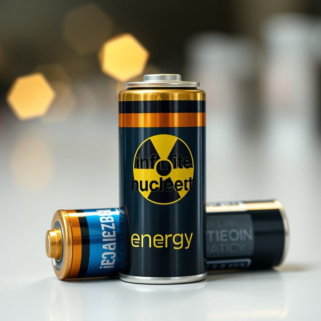 AA Battery with Infinite Energy, Sharp Focus Photography