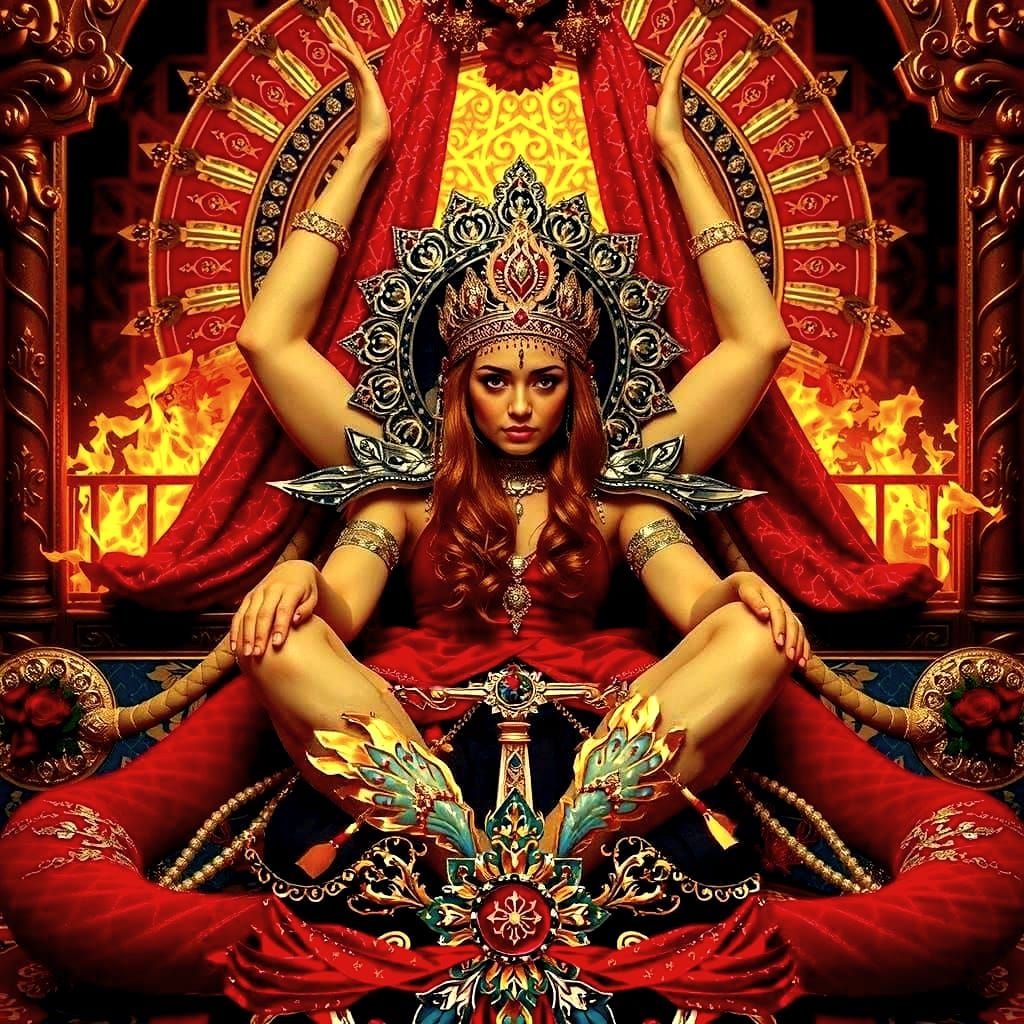 Masterpiece Painting of Beauty and Truth