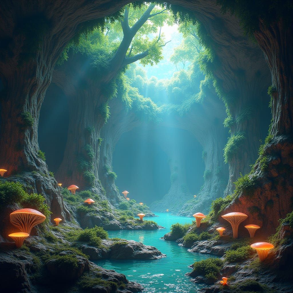 Ecotopian Time Bandits in a Crystalline Lair