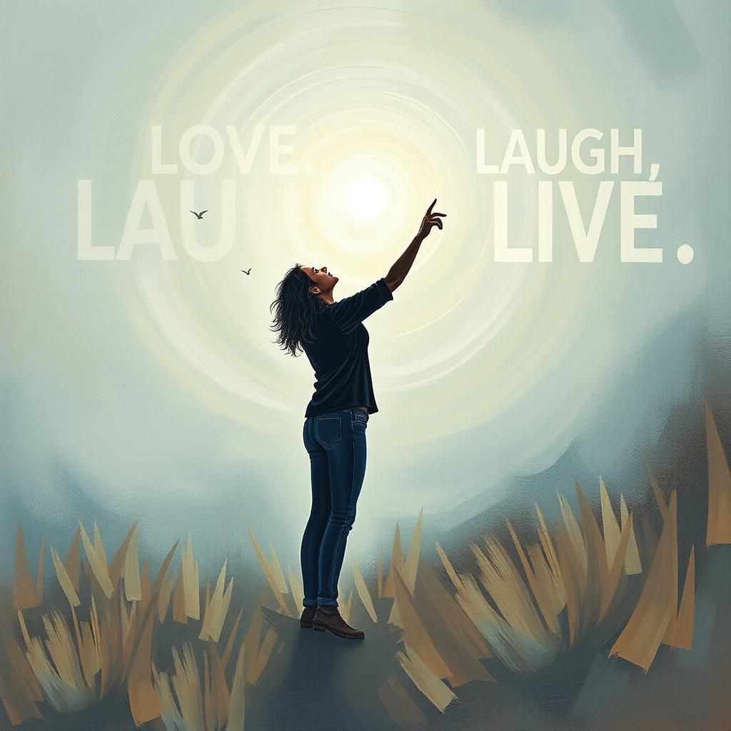 AI Generated Affirmations: Love, Laugh, Live