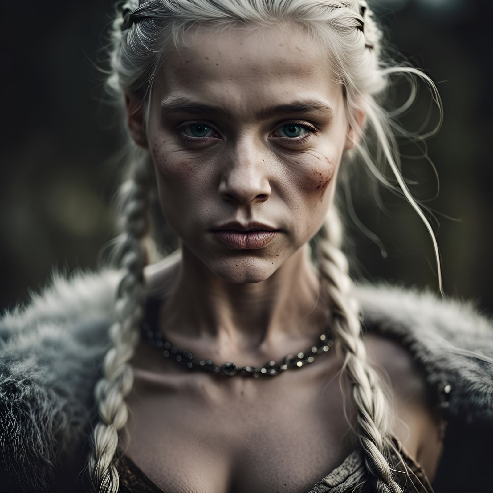 Regal Portrait in Photorealistic Style