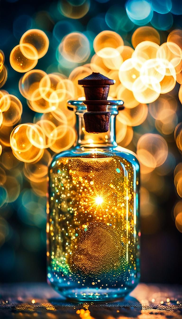 Enchanting Apothecary Bottle of Unicorn Tears