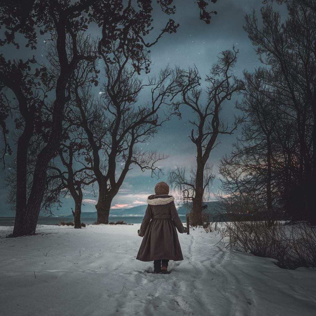 Magical Winter Night: A Short Mysterious Story