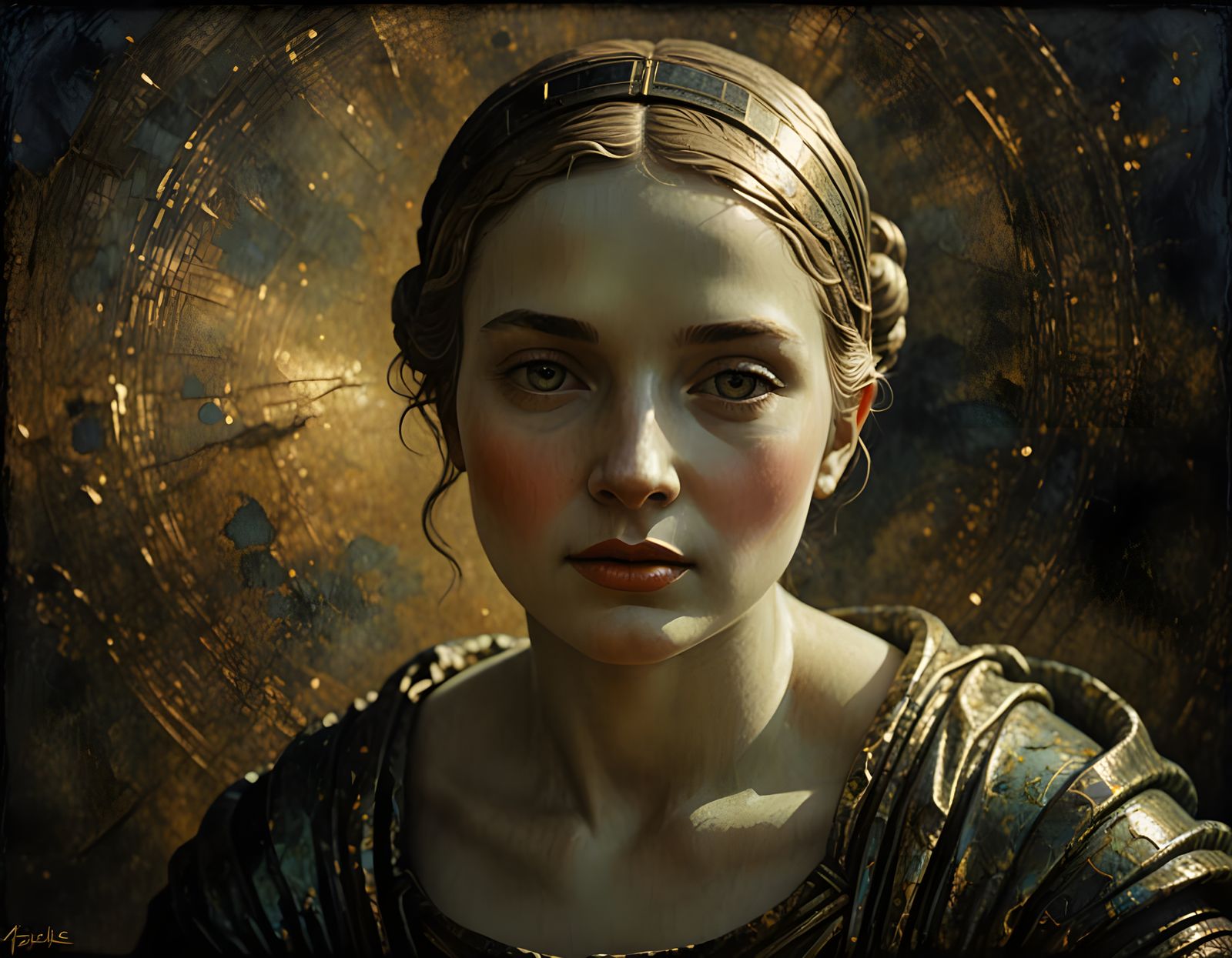 New Life on Venus Oil Painting