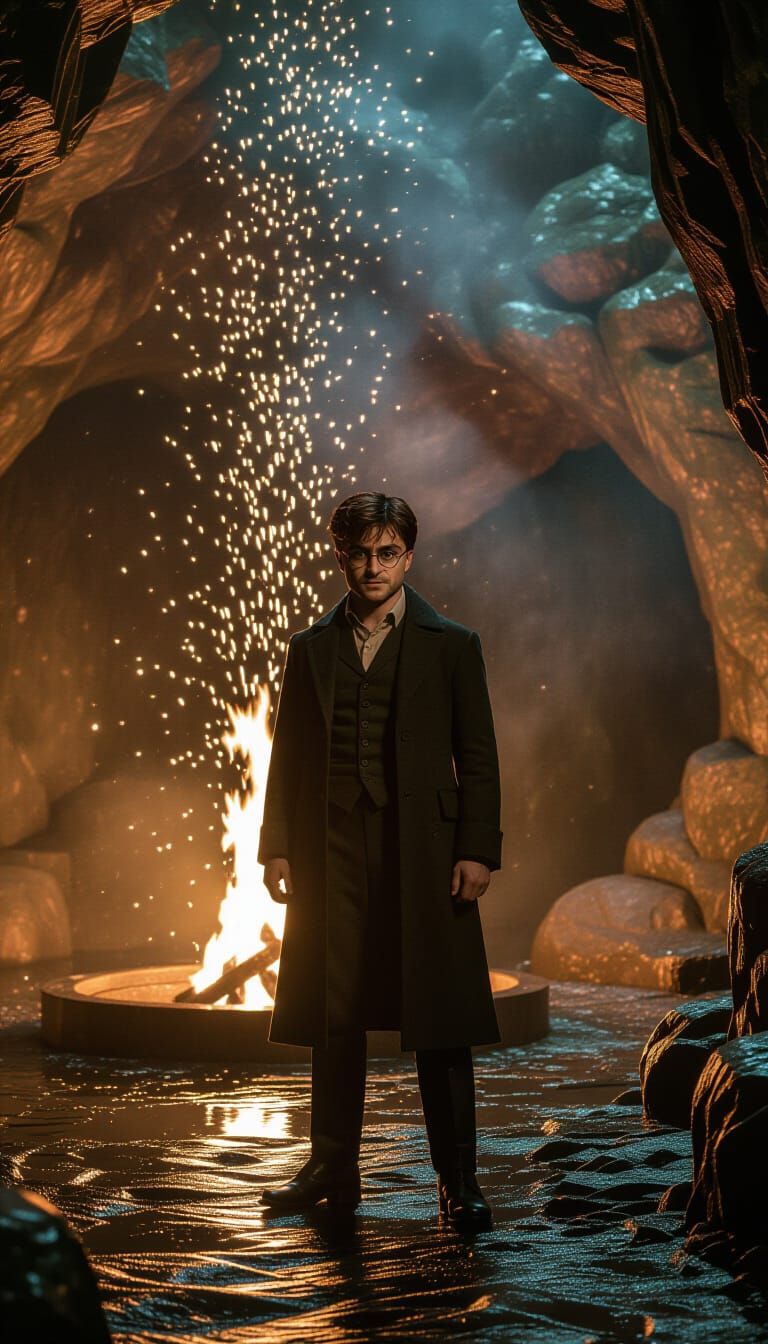 Daniel Radcliffe in Mystical Steampunk Grotto