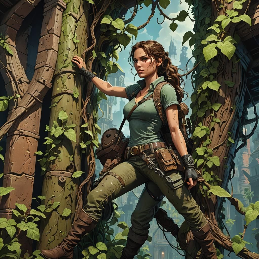 climbing the beanstalk