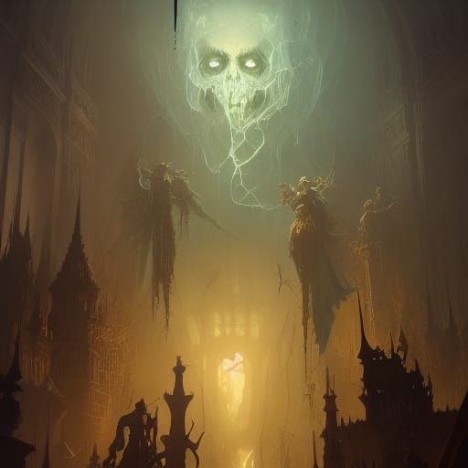 Vecna Dark Fantasy Concept Art in 8K