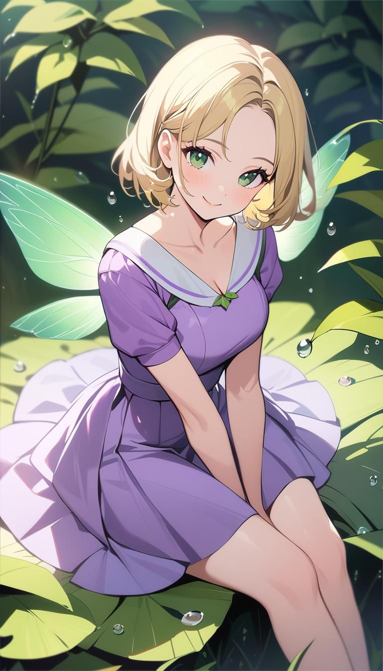 Sora Charmed in Purple