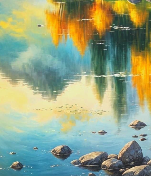 Reflection on the water 2